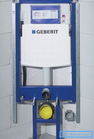 Comment construire une installation d'angle pour une toilette suspendue