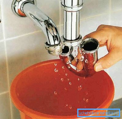 2784 Retrait du siphon pour le nettoyer