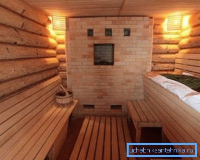 Chauffe brique à l'intérieur de la baignoire Chauffe brique à l'intérieur de la baignoire