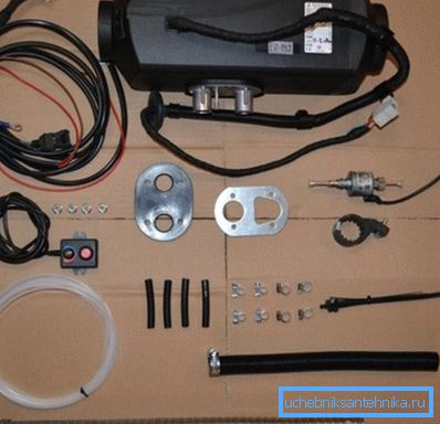 Emballage de livraison pour aérotherme AirTronic Emballage de livraison pour aérotherme AirTronic