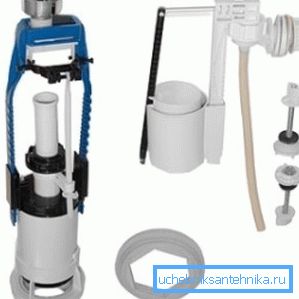 La conception du type de pression de toilette de réservoir de chasse de valve