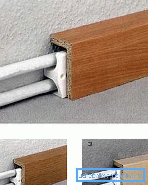 Boîte en aggloméré laminé. Boîte en aggloméré laminé.
