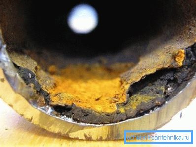 Corrosion de l'enveloppe Corrosion de l'enveloppe
