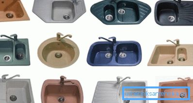 Éviers en quartz, en acier et en cuivre, en marbre, en acier inoxydable, en plastique, en céramique - voici une liste incomplète des options possibles. Éviers en quartz, en acier et en cuivre, en marbre, en acier inoxydable, en plastique, en céramique - voici une liste incomplète des options possibles.