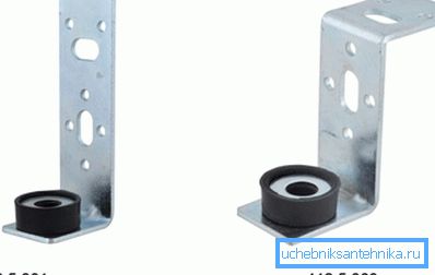 Fixations en forme de L et de Z pour les canaux de ventilation rectangulaires Fixations en forme de L et de Z pour les canaux de ventilation rectangulaires