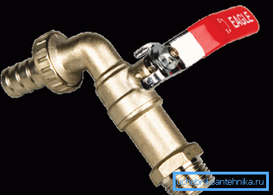 Robinet de vidange en laiton taille 1 - type 2 billes