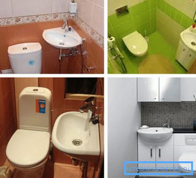Petits éviers pour différents types de toilettes Petits éviers pour différents types de toilettes