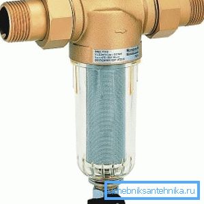 Filtres principaux mécaniques pour la purification de l'eau d'un puits Filtres principaux mécaniques pour la purification de l'eau d'un puits