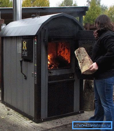 Mini chaufferie pour une maison privée