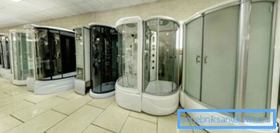 La variété des douches et hydroboxes modernes.