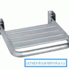 Siège inclinable mobile pour douche Siège inclinable mobile pour douche