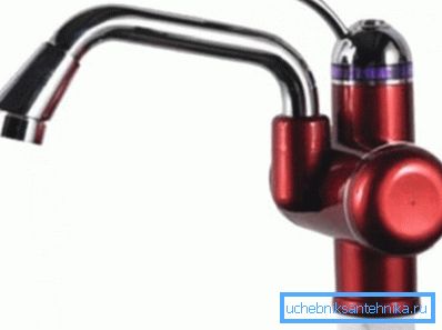 Modèle avec chauffe-eau instantané Modèle avec chauffe-eau instantané