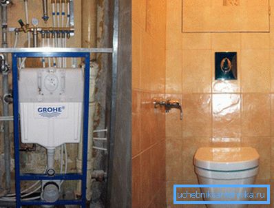 Installation sur des structures de support.
