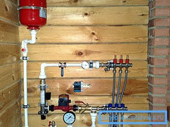 Installation dans la maison. Installation dans la maison.