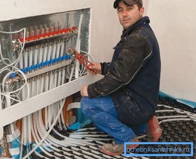 Les activités d'installation sont assez complexes et nécessitent la participation de spécialistes.