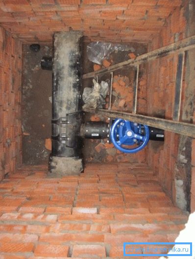 Vous pouvez construire un puits pour la plomberie à partir de la brique. Vous pouvez construire un puits pour la plomberie à partir de la brique.