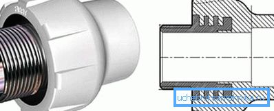 2779 Raccord extérieur en polypropylène