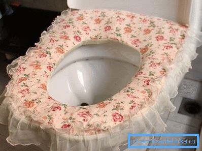 Couvercle de toilette doux