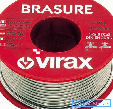 Brasure tendre Brasure tendre