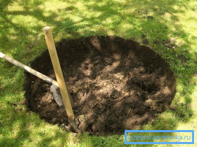 Sur la photo - le début des travaux de construction Sur la photo - le début des travaux de construction