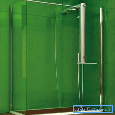 Sur la photo: les cabines de douche deviennent de plus en plus populaires parmi les acheteurs. Sur la photo: les cabines de douche deviennent de plus en plus populaires parmi les acheteurs.