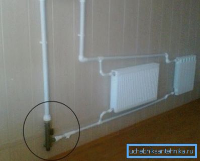 Dans la photo - chauffage par électrodes
