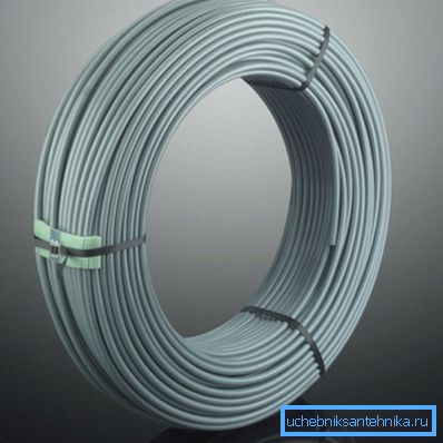 Sur la photo - pipeline flexible