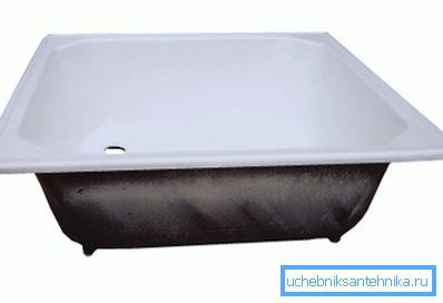 Sur la photo: un receveur de douche en fer profond 90x90 peut être utilisé comme salle de bain pour un enfant, ce qui est très pratique Sur la photo: un receveur de douche en fer profond 90x90 peut être utilisé comme salle de bain pour un enfant, ce qui est très pratique