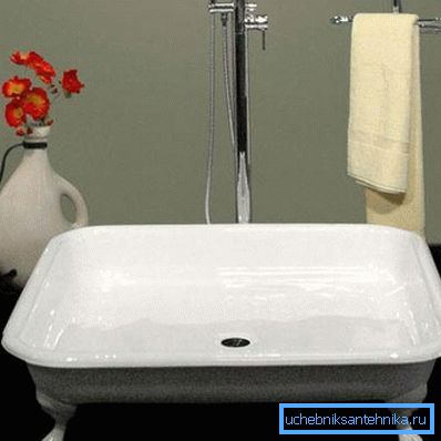 Sur la photo - Receveurs de douche en fonte classique 90x90 cm Sur la photo - Receveurs de douche en fonte classique 90x90 cm