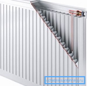 Sur la photo - la conception du radiateur dans la section Sur la photo - la conception du radiateur dans la section