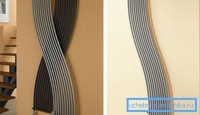 Sur la photo - le chauffage d'origine Sur la photo - le chauffage d'origine