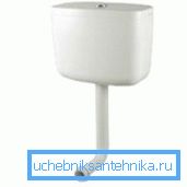 730 Sur la photo - un bol en plastique pour un bol de «Gênes» ou une cuvette de toilette sans étagère.