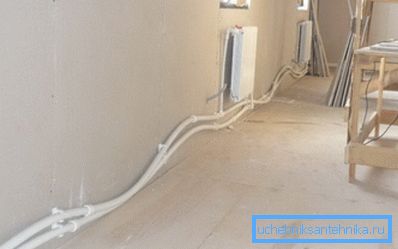 Sur la photo - les conséquences du chauffage du pipeline Sur la photo - les conséquences du chauffage du pipeline