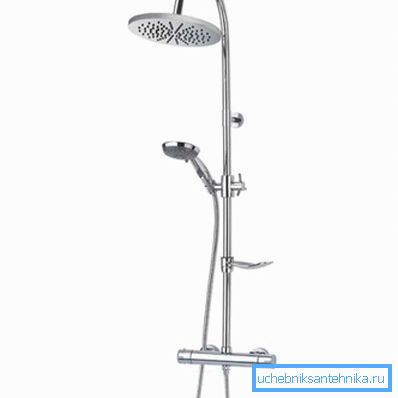 Sur la photo - stand pluie tropicale Sur la photo - stand pluie tropicale