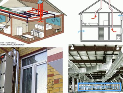 Sur la photo - les types de systèmes de ventilation pour la production, les appartements et les maisons Sur la photo - les types de systèmes de ventilation pour la production, les appartements et les maisons