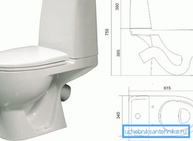 La photo est un modèle de toilette familier 