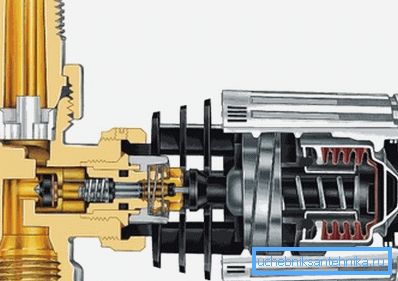 Le diagramme montre un dispositif d'un thermostat typique Le diagramme montre un dispositif d'un thermostat typique