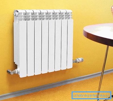Radiateur mural en aluminium Radiateur mural en aluminium