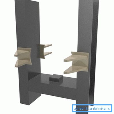 Système de fixation de tuyau fixe