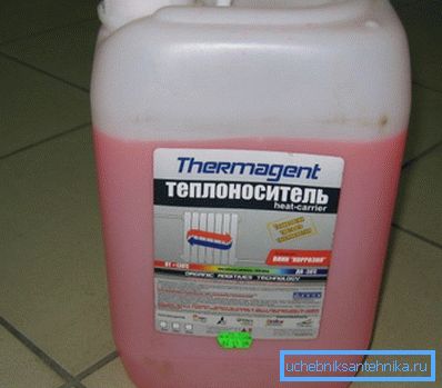 Fluide antigel pour un système de chauffage fermé. Fluide antigel pour un système de chauffage fermé.