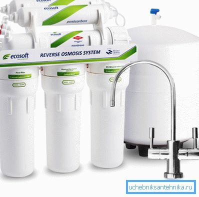 Equipement pour systèmes à osmose inverse. Equipement pour systèmes à osmose inverse.