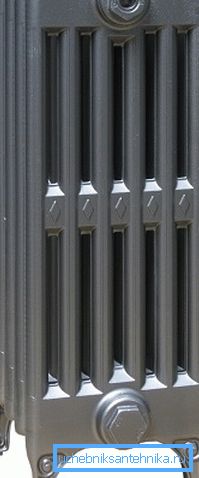 Échantillon de radiateur rétro Échantillon de radiateur rétro