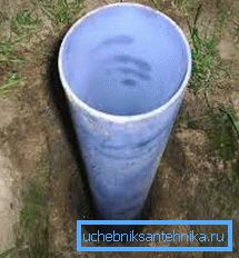 Tube de protection pour puits. Tube de protection pour puits.