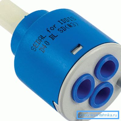 Cartouche conventionnelle pour mitigeur monocommande 40 mm Cartouche conventionnelle pour mitigeur monocommande 40 mm