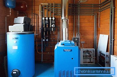 Une des options pour améliorer la chaufferie dans une maison en bois