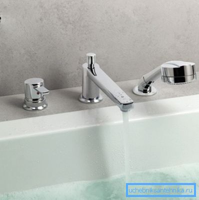 Mitigeur à levier unique (joystick) - bain encastré Mitigeur à levier unique (joystick) - bain encastré