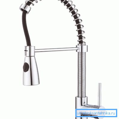 Mitigeur monocommande avec arrosoir Mitigeur monocommande avec arrosoir