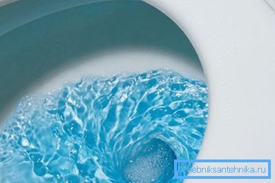 Des taches d'eau suggèrent que la tablette fonctionne.