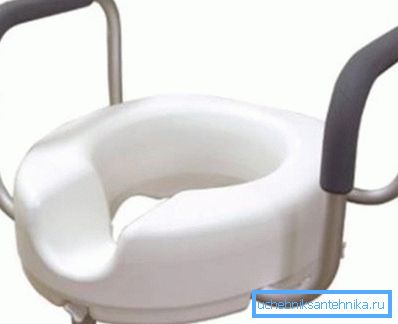 Extension orthopédique sur la toilette Extension orthopédique sur la toilette