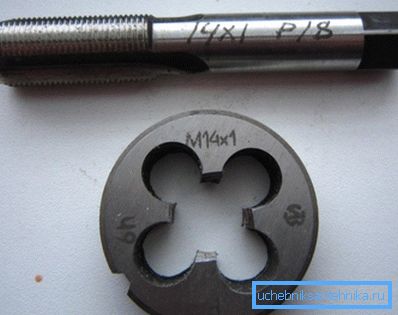 Outils de base pour le filetage manuel.
